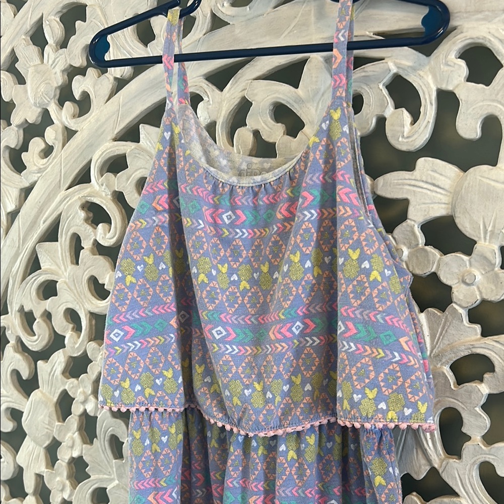Colorful Patterned Maxi Dress - Picture 2 of 4